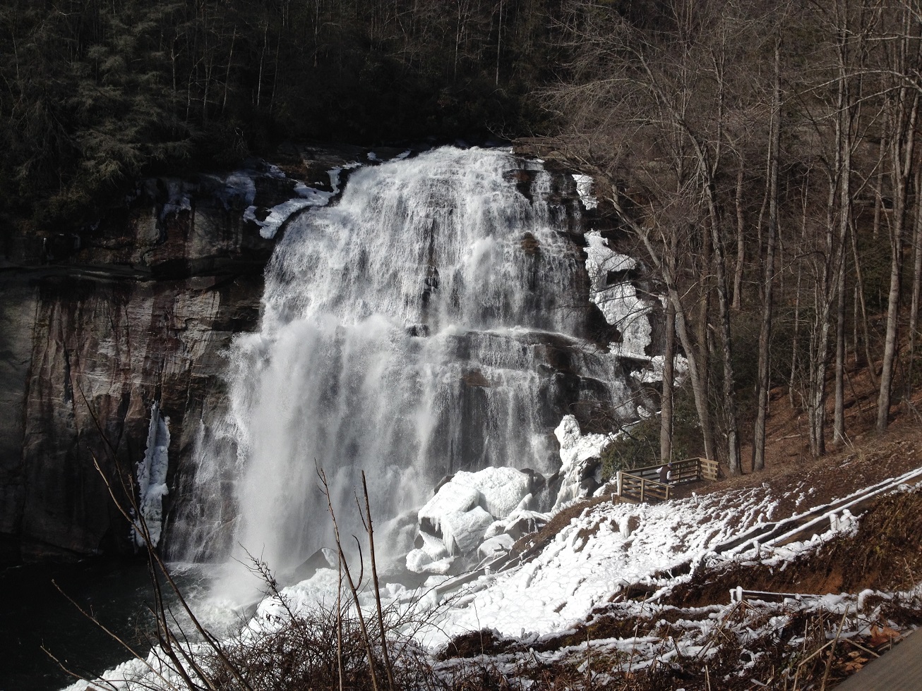 Land of Waterfalls in The Carolinas