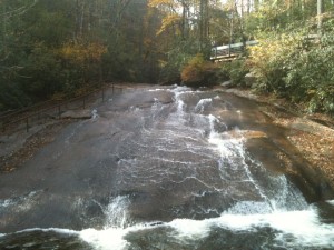 Sliding Rock Falls, NC