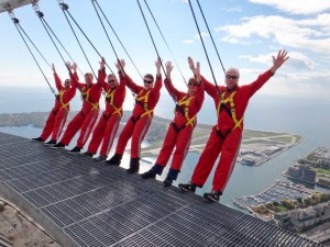 The CN Tower EdgeWalk