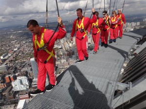 The CN Tower EdgeWalk experience