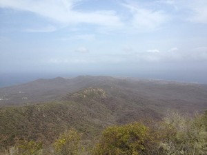 Hiking Christoffelberg Curacao