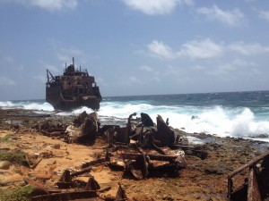 Klein Curaçao shipwreck