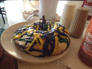 Mardi Gras king cake