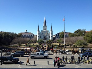 St. Louis Cathedral and Jackson Square 