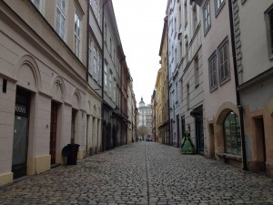 Prague alley