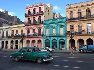 Beautiful Classics and colorful buildings in front of El capitolio