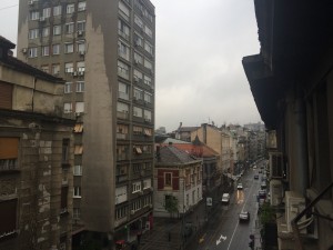 Rainy Day in Belgrade
