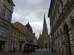 City center of Novi Sad