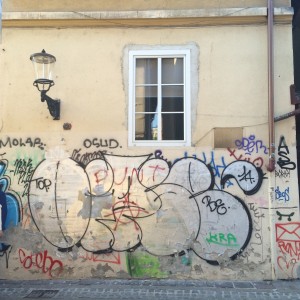 Ljubljana Slovenia Graffiti