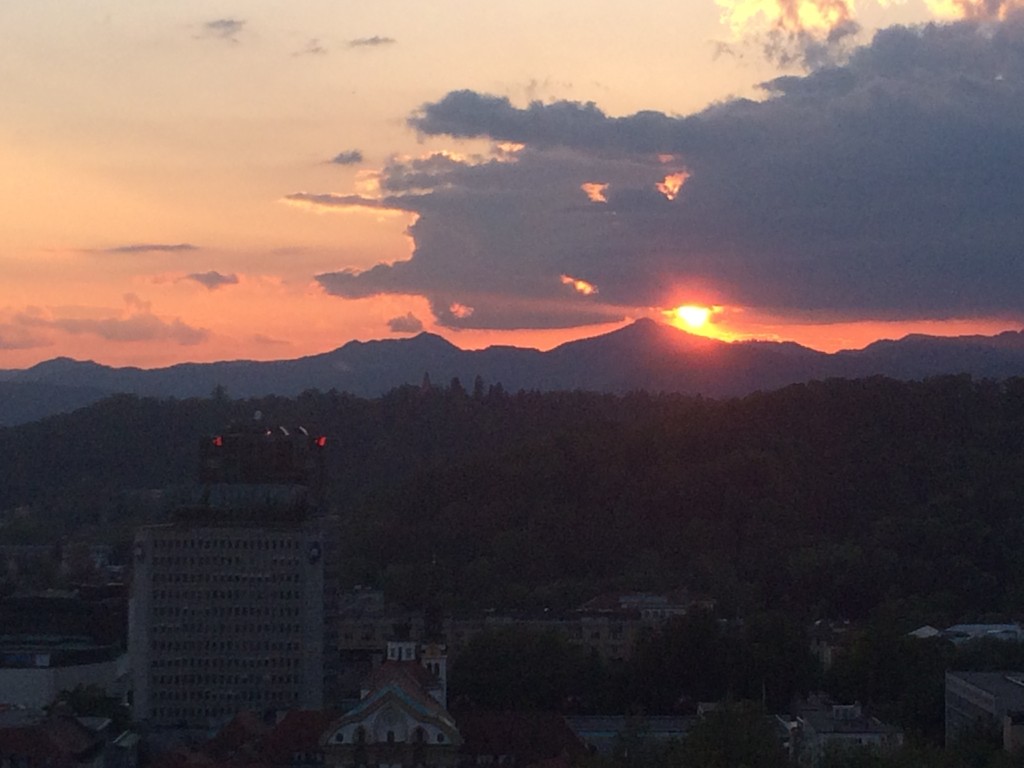 Ljubljana Sunset