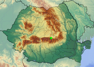 romania map