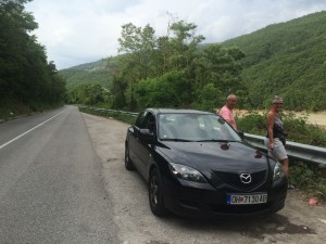 Hitchhiking Macedonia Mavrovo