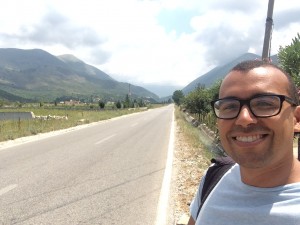 Hitchhiking Albania