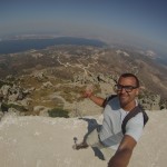 GoPro Hike Mountain Milos