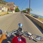 Motorcycle Zakynthos GoPro Greece