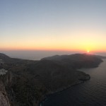 Folegandros Chora sunset