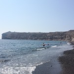 Black Beach Santorini