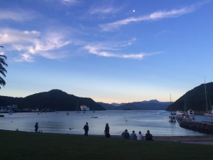 Sunset over Picton