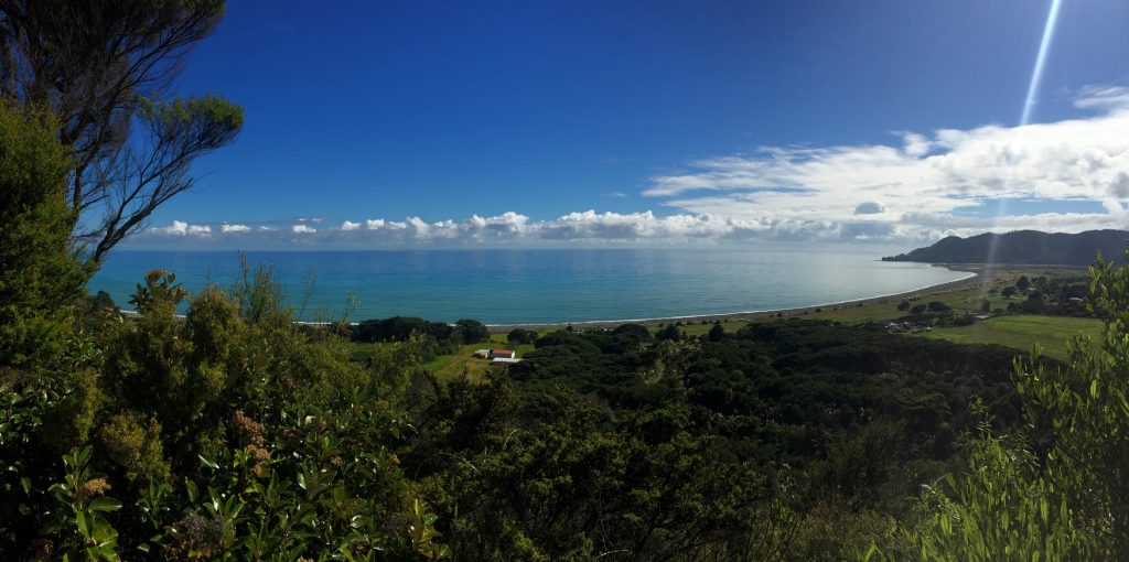 Panorama of a beautiful bay