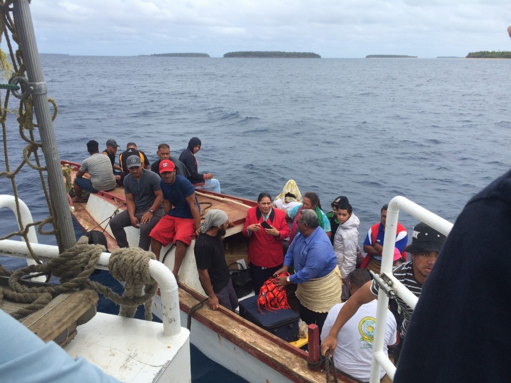 Offloading in Ha'apai Islands