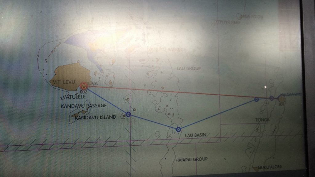 Setting Sail Tonga to Fiji Hitching a sail