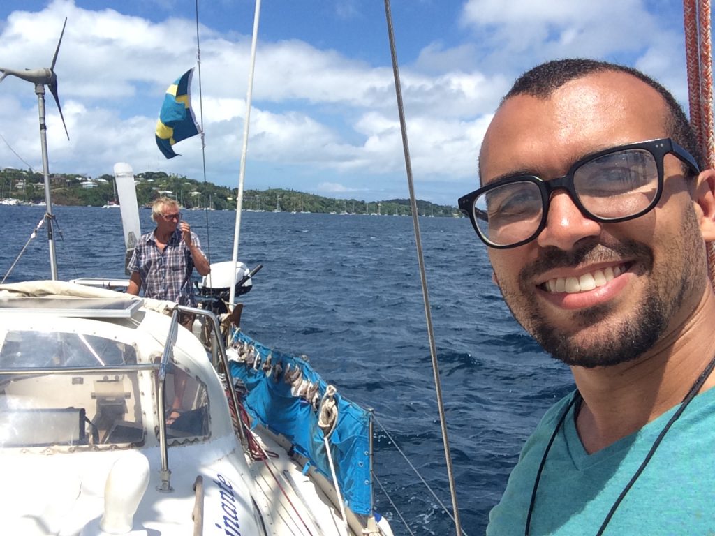 Hitching a sail Pacific Islands