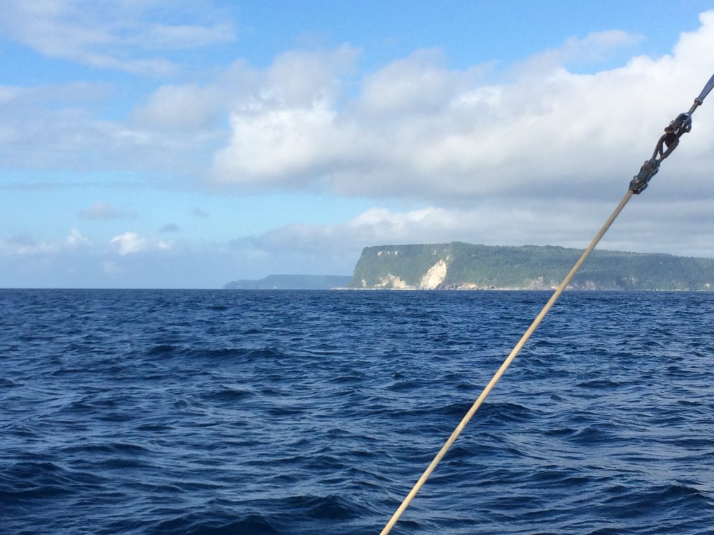 Hitching a sail Pacific Islands