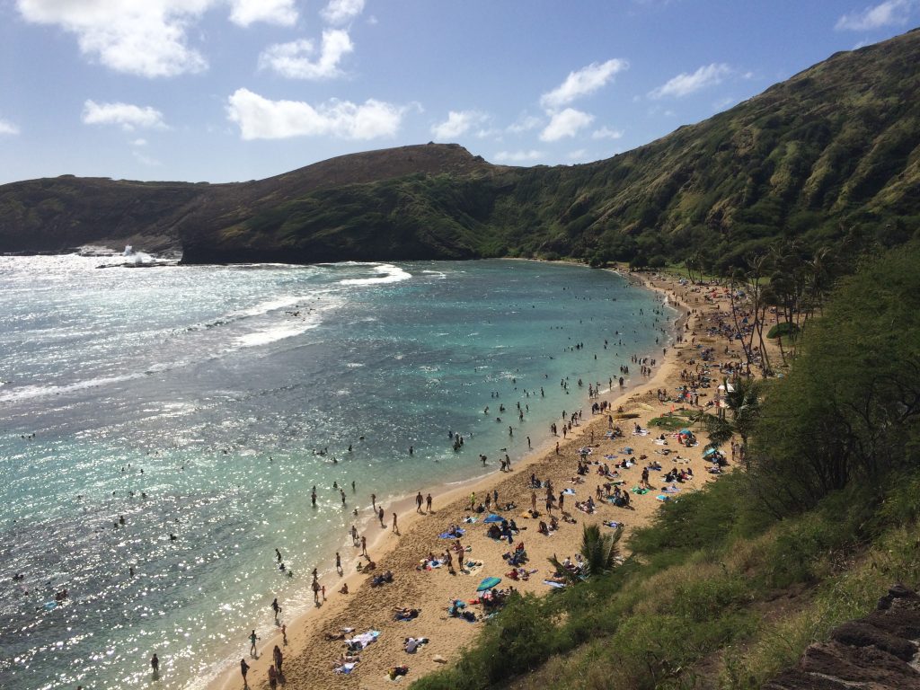 hanauma bay beach park tourism