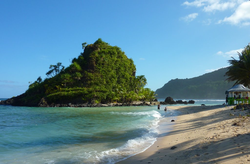 Beach in American Samoa