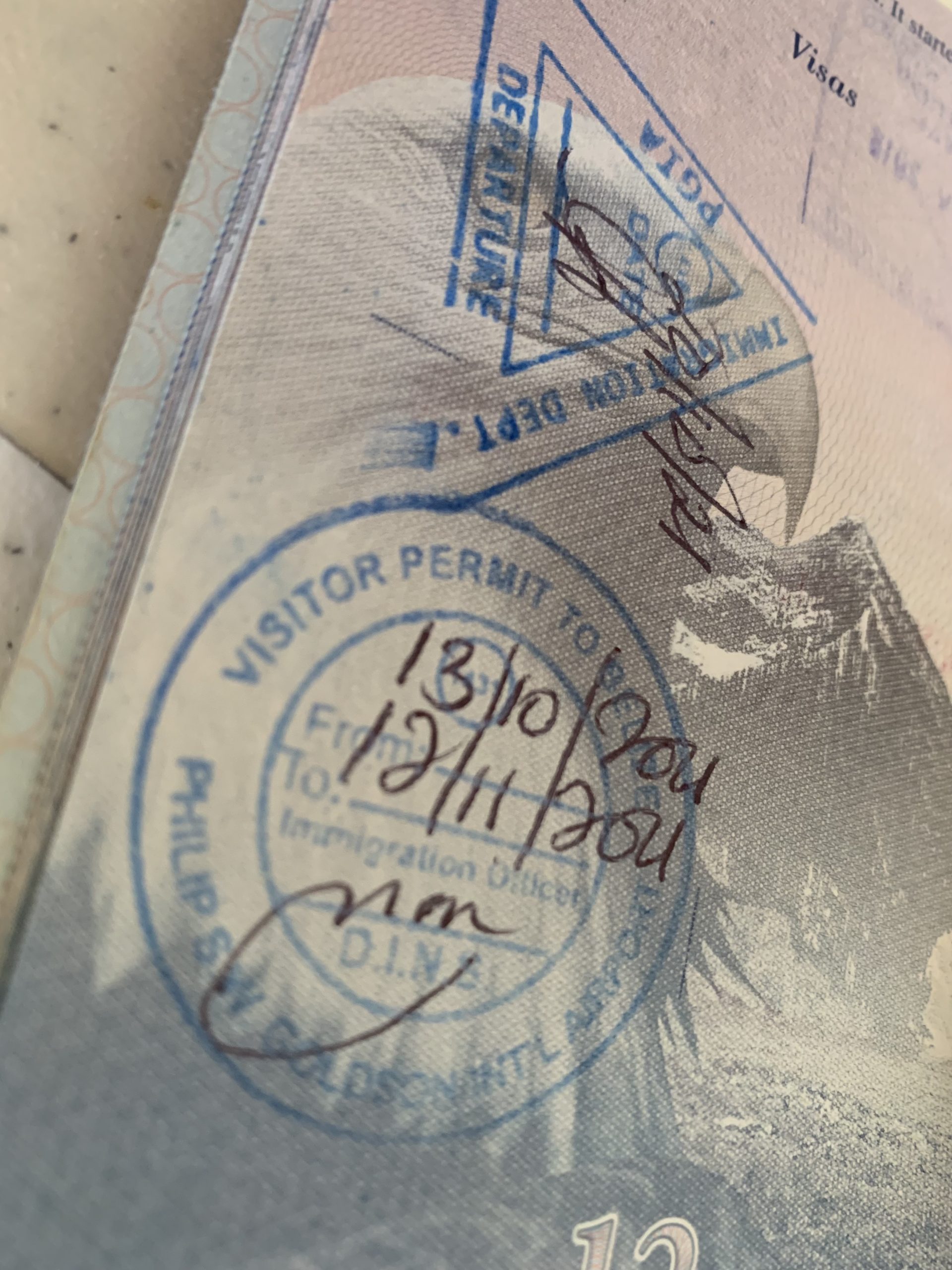 world travel passport stamps belize