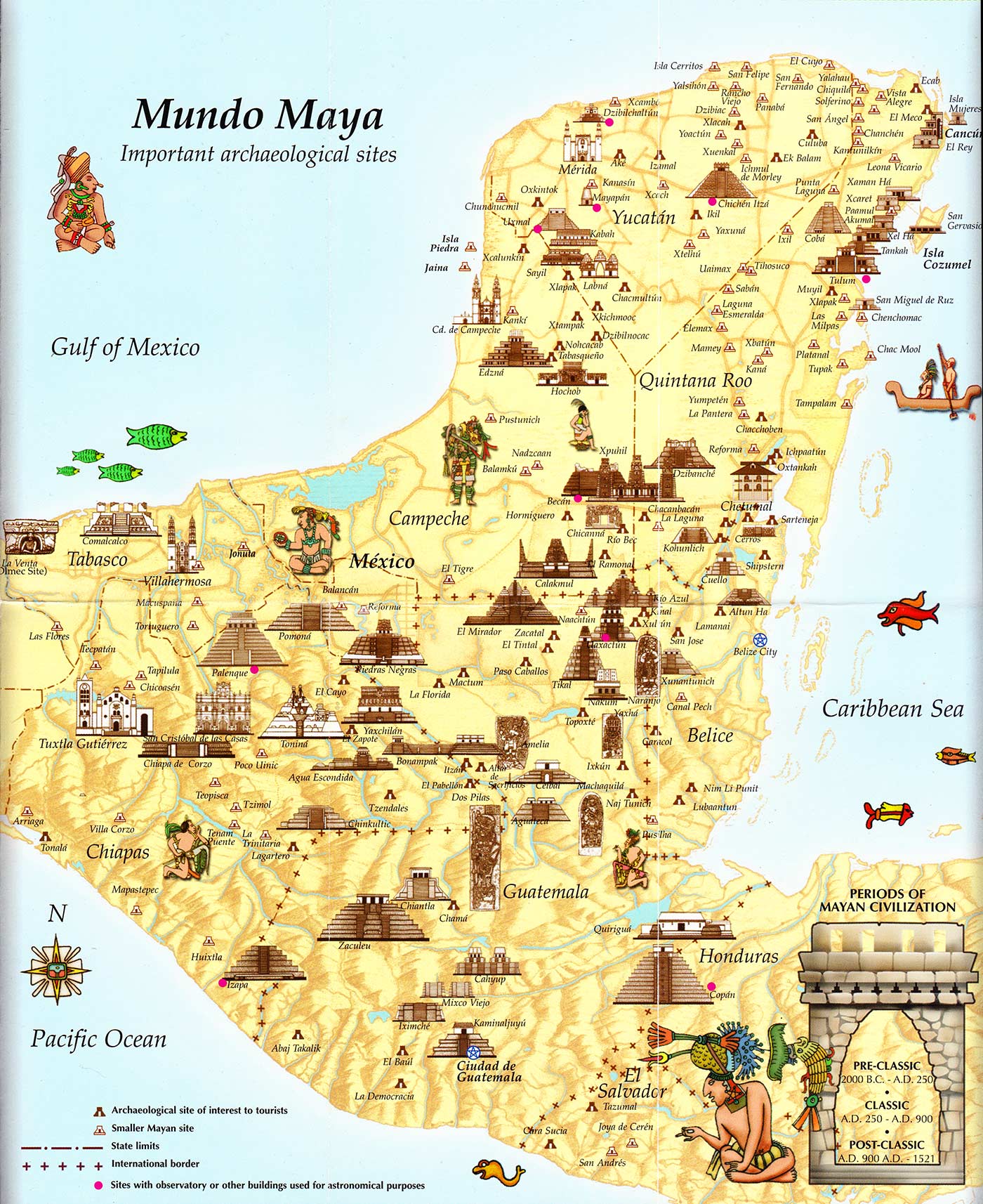 mayan ruins map lamanai