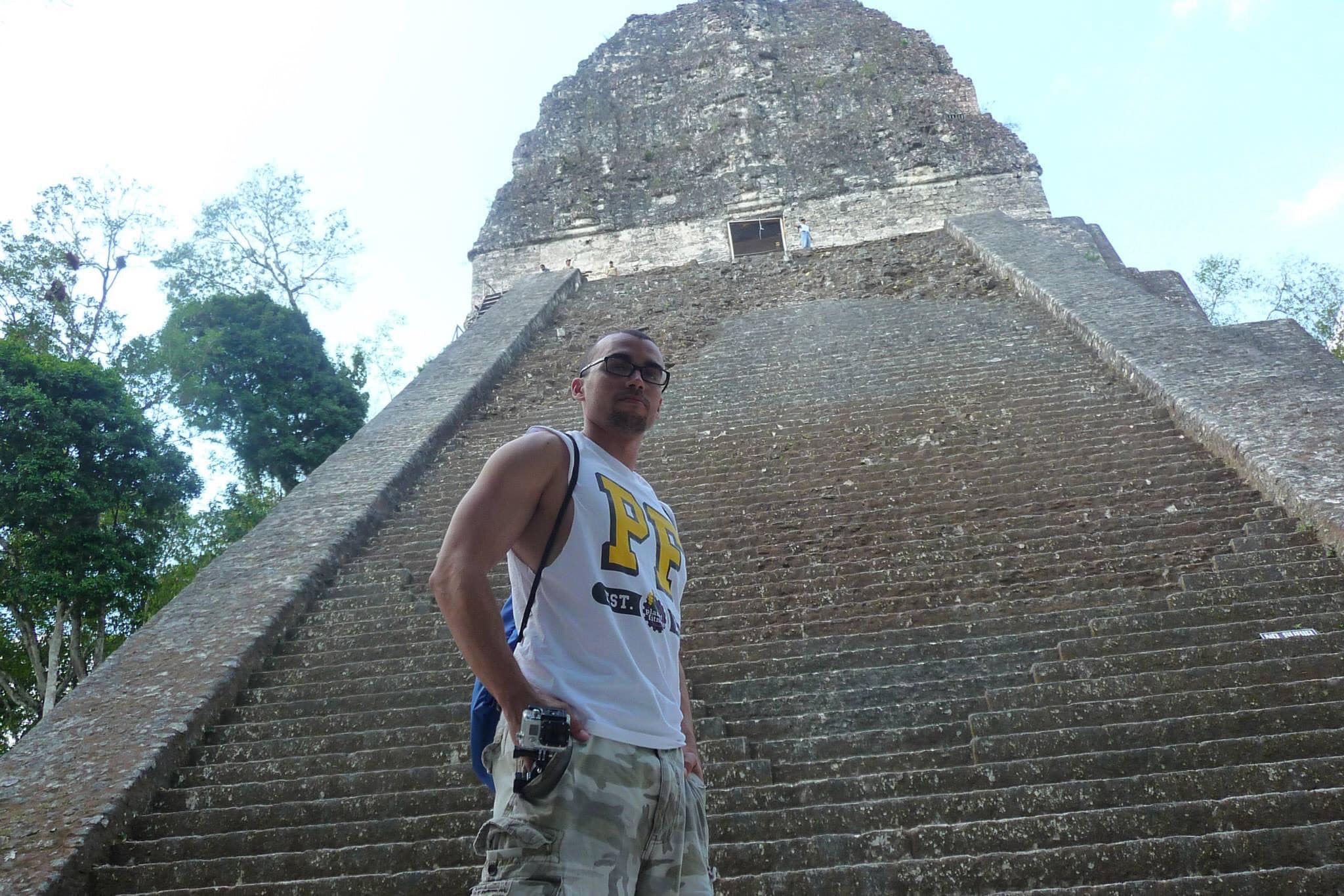 tikal mayan city ruins guatemala