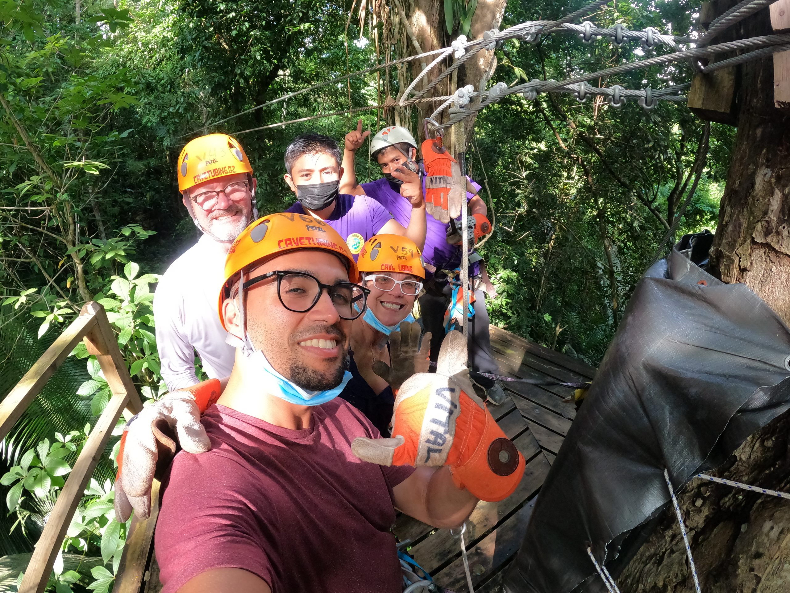 zip lining belize