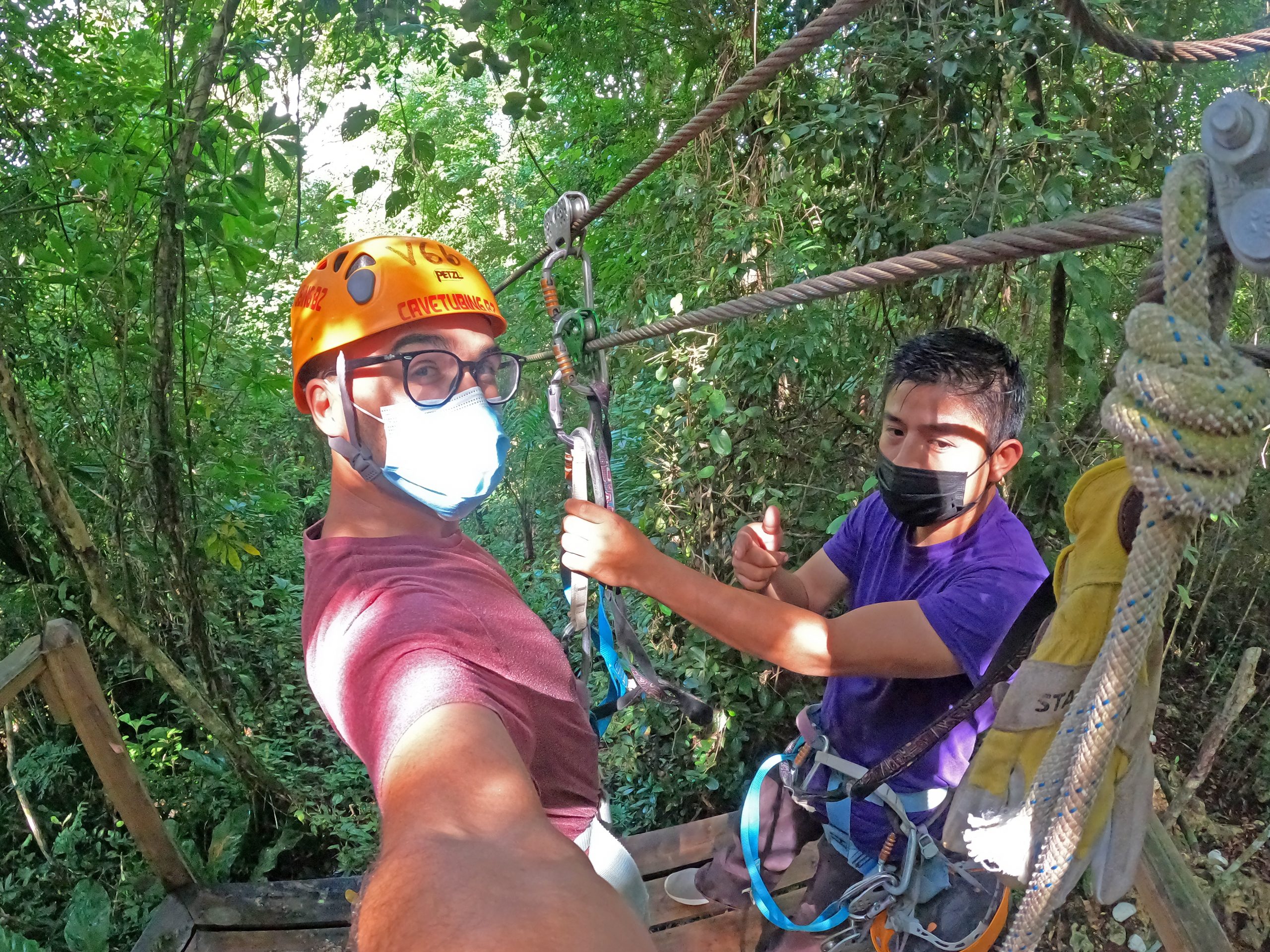 zip line belize ziplining