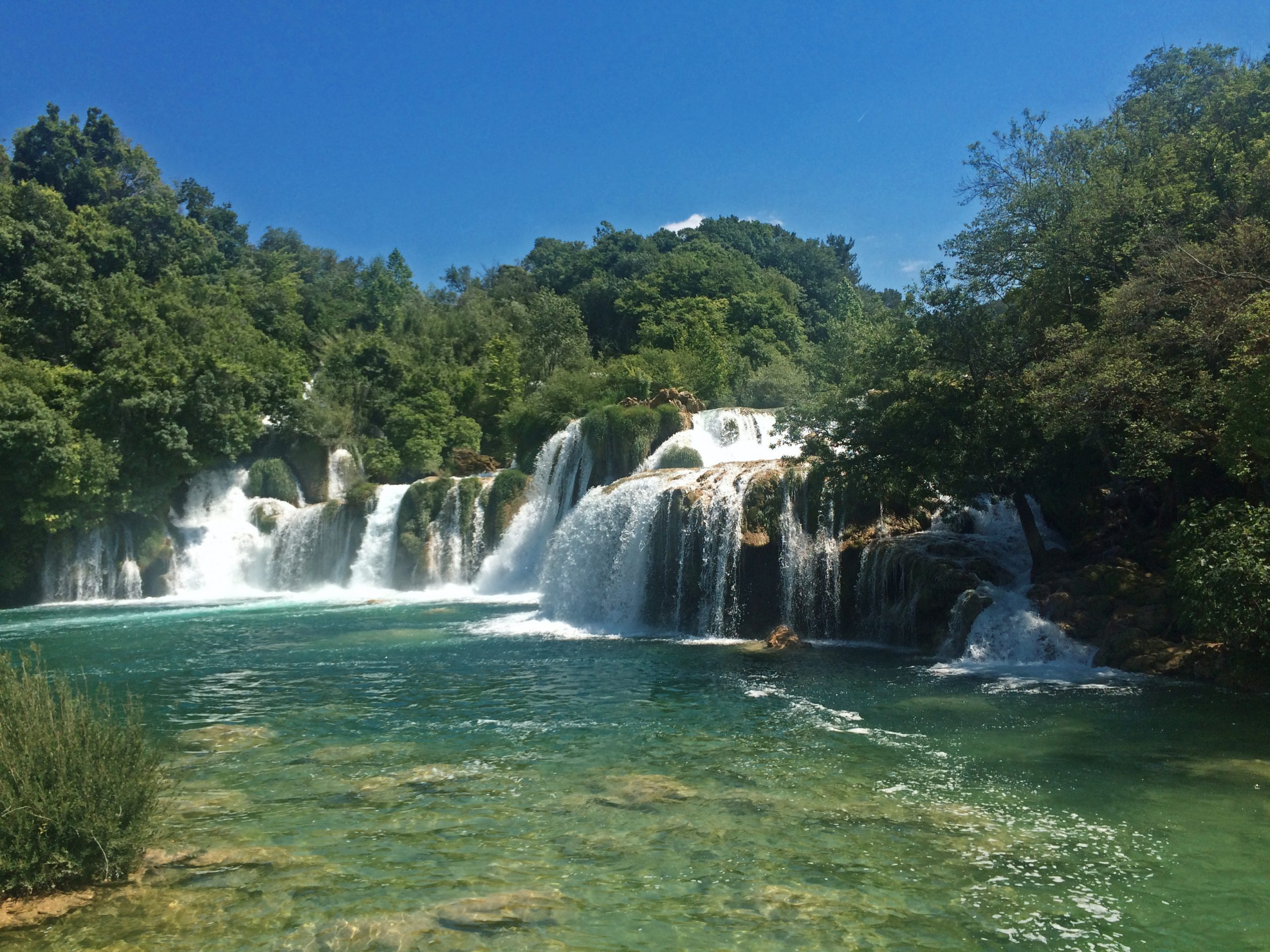 krka national park waterfalls