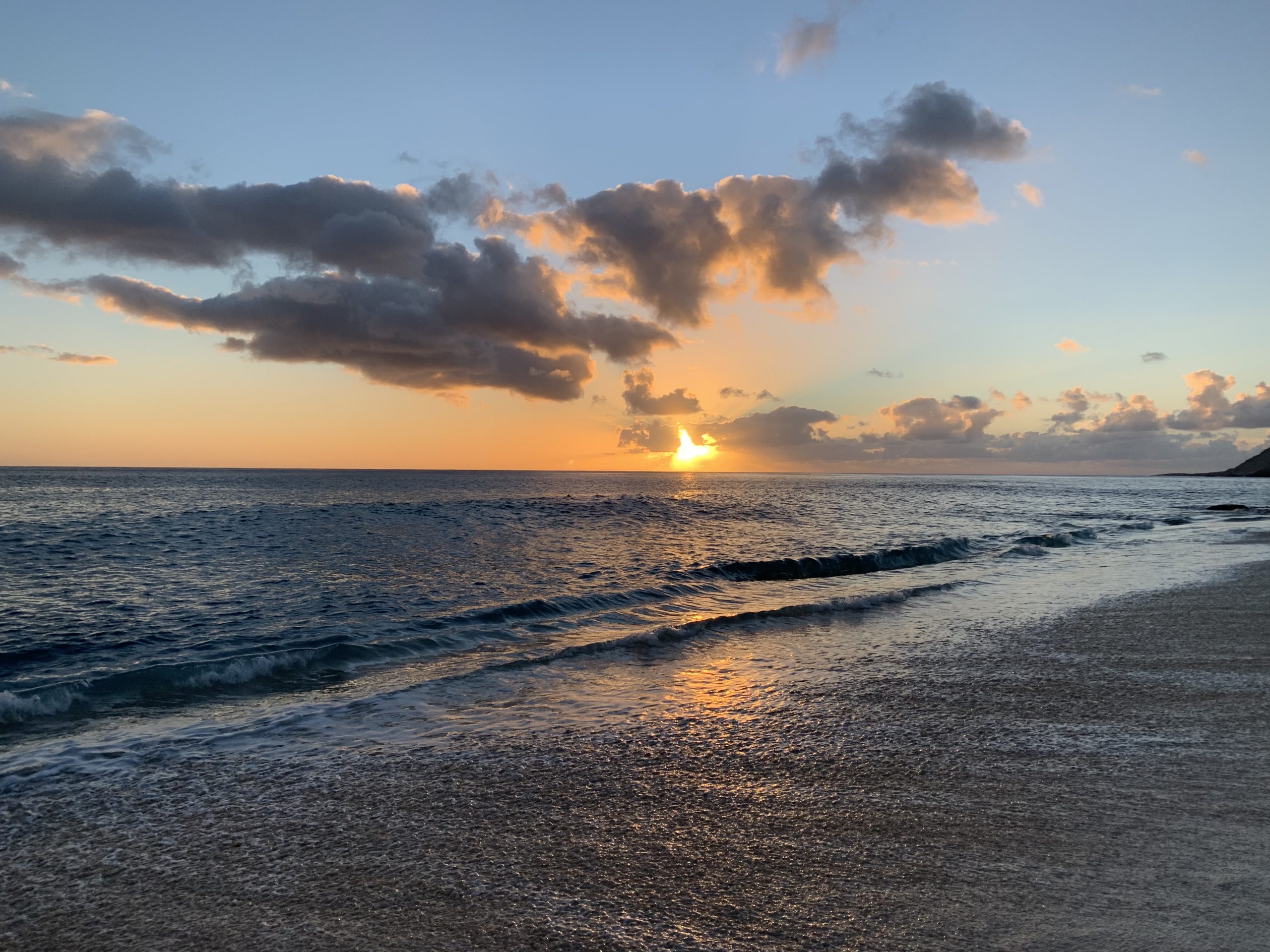 hawaiian sunset Hawaii oahu travel love