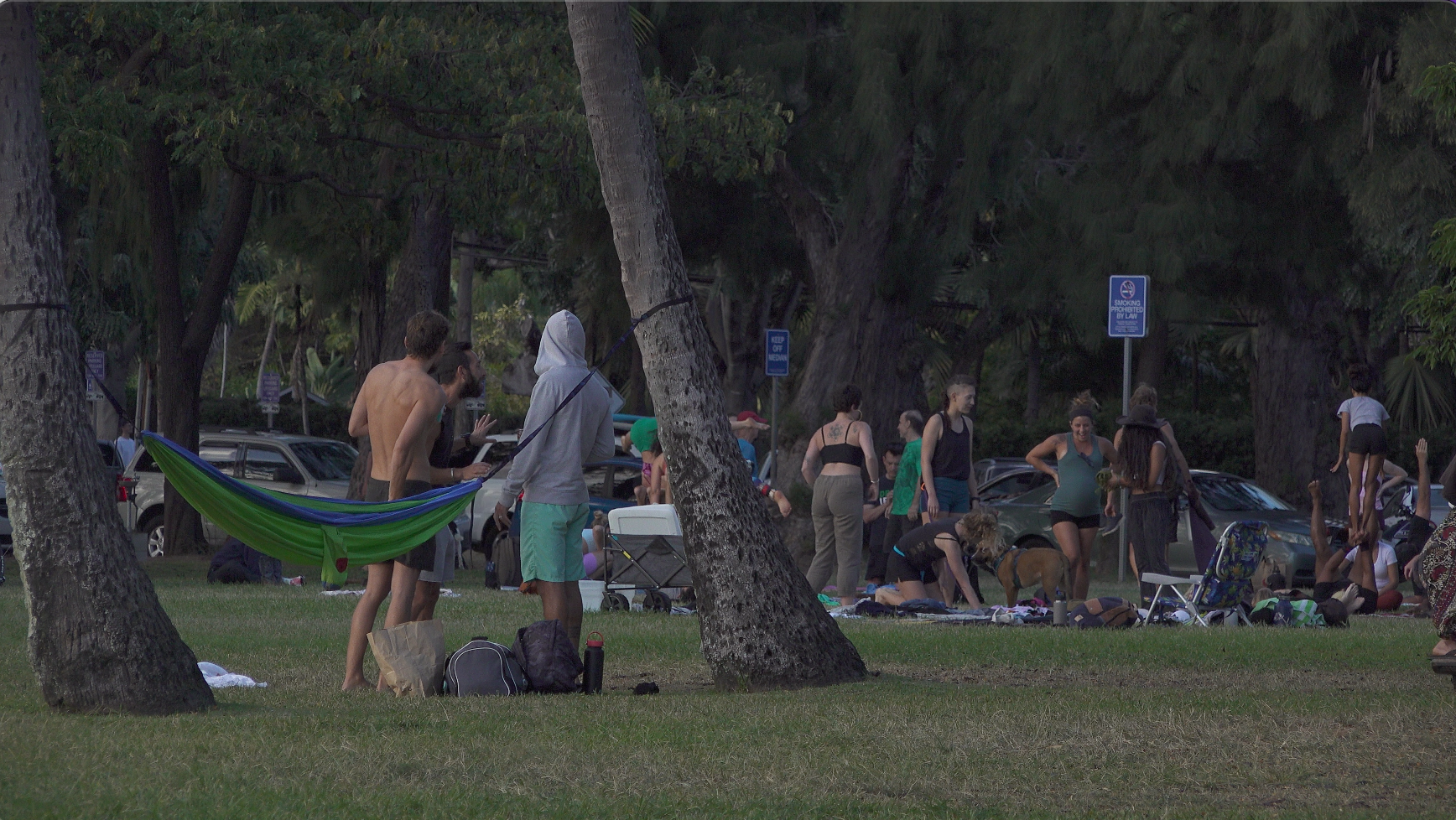 friend hanging out in honolulu hawaii