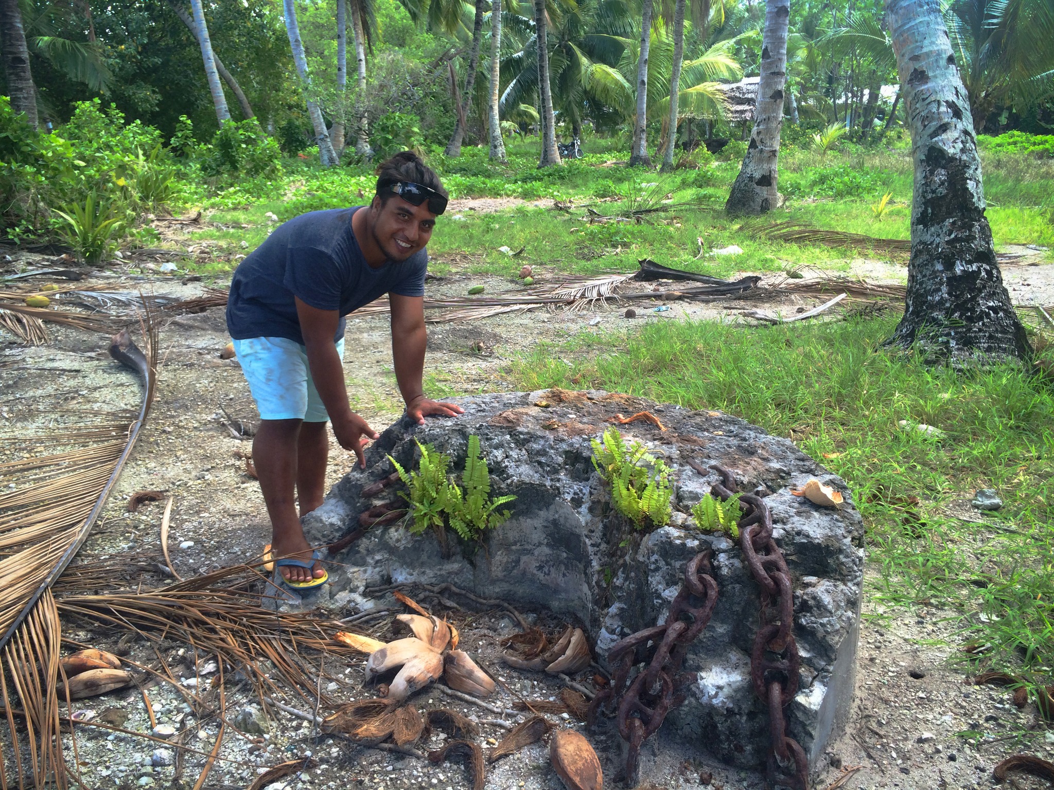 exploring world war two japanese ruins battle of makin kiribati