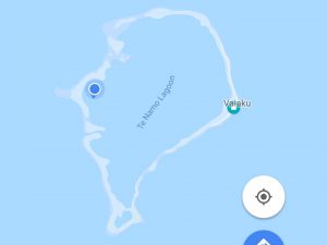 google maps satellite image of funafuti lagoon tuvalu