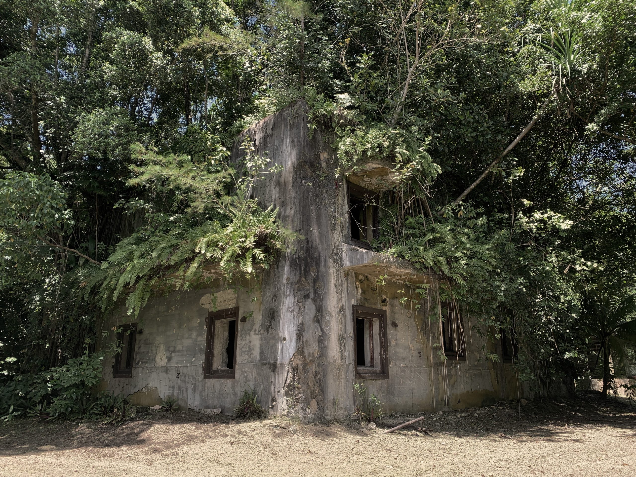 battle of peleliu war relics buildings japanese